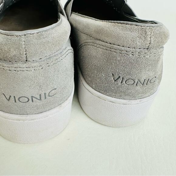 Vionic Womens Shoes Grey Splendid Kani Slip-On Loafers Comfort Sneaker Size 6 - Picture 9 of 13